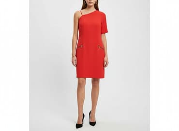 sukienka zara czerwona: Zara, Sukienka damska, rozmiar M — 1