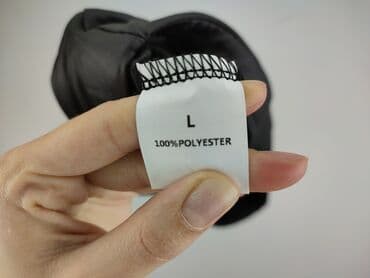 materiałowe spodnie z wysokim stanem lata 80: Spodnie materiałowe damskie, rozmiar L — 6