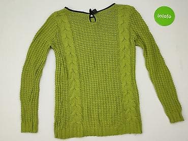 czerwony sweter h m: Sweter damski, rozmiar S — 4