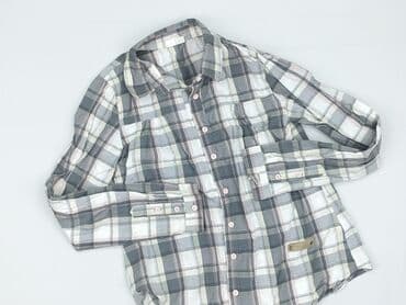 sukienka w geometryczne wzory h: Shirt 12 years, condition - Good, pattern - Cell, color - Grey — 1