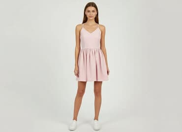 sukienki na wesele młodzieżowe rozkloszowane: Forti, Sukienka damska, rozmiar XS — 1