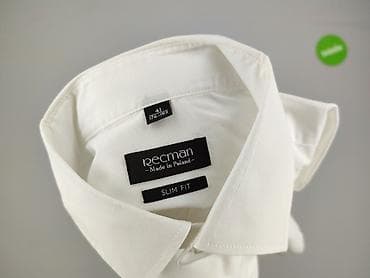 bialy: Koszulа dla mężczyzn, rozmiar L — 5