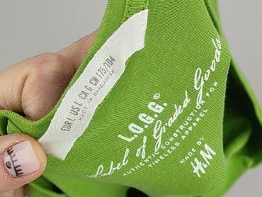 koszulka ze ściągaczem na dole: H&M L.O.G.G., T-shirt damski, L — 4