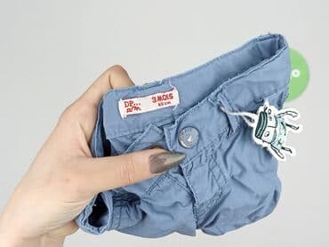 czapka moncler zimowa: Baby material trousers, 1-3 months, 56-62 cm, condition - Perfect — 4