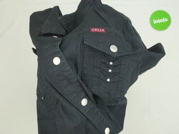 kurtka liza bruce czarna: Kurtka jeansowa damska, rozmiar L — 4