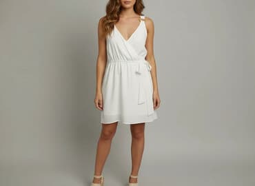 smyk białe sukienki: Sukienka damska, rozmiar S — 6