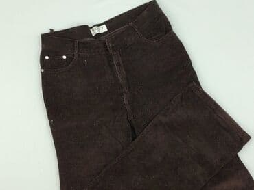 Material trousers for women, size XL