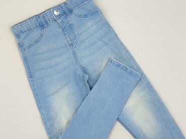 koszule mdp: Spodnie jeansowe, Sinsay, 8 lat, 128, stan - Idealny — 1