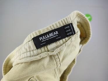 biale spodenki pull and bear: PULL&BEAR, Chinosy dla mężczyzn, rozmiar M — 4