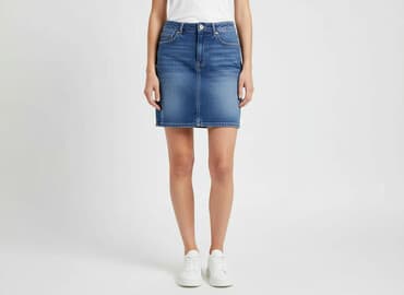 spódnice jeansowe czarne hm: H&M, Spódnica damska, rozmiar XS — 7