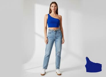 shein podkoszulki damskie: Shein, Top damski, rozmiar S — 6