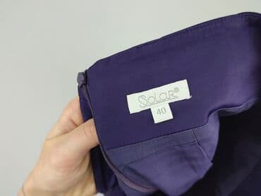 spódnice z wysokim stanem z guzikami: Solar, Spódnica damska, L — 4