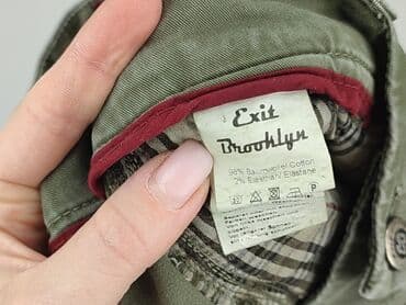 czerwone chinosy damskie: Spodnie materiałowe damskie, rozmiar S — 5