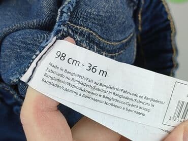 koszulki że stichem dla dziewczynki: Spodnie jeansowe, 2-3 lat, 98, stan - Bardzo dobry — 5
