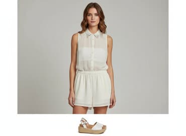 dluga biala koszula: Bik Bok, Kombinezon damski, rozmiar M — 7