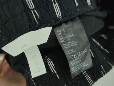 hm krótkie spodenki czarne: H&M, Szorty damskie, rozmiar S — 5
