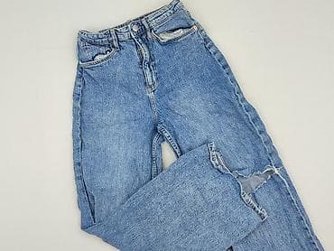 koszula boss: Spodnie jeansowe, H&M, 12 lat, 146/152, stan - Bardzo dobry — 1