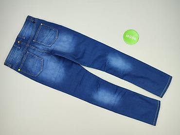s: Spodnie jeansowe, DenimCo, 13 lat, 158, stan - Idealny — 3