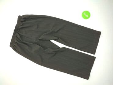 legginsy kolarki: Material trousers for women, size 4XL (EU 48) — 3