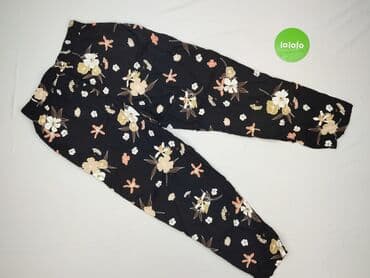 damskie materiałowe spodnie na lato: F&F, Spodnie materiałowe damskie, rozmiar M — 3