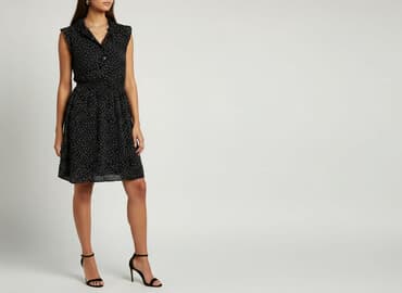 stradivarius sukienka w kropki: Sukienka damska, rozmiar S — 5