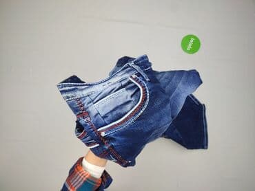 jeansy z asymetrycznym zapieciem: Jeansy dla mężczyzn, rozmiar XL — 6