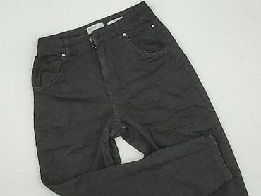 Bershka, Material trousers for women, size S — 1