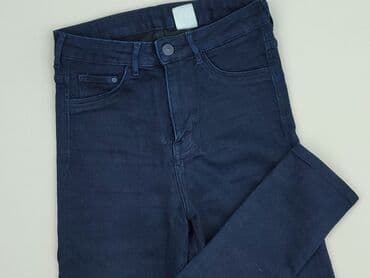 grube rajstopy h m: H&M, Jeansy damskie, rozmiar S — 1