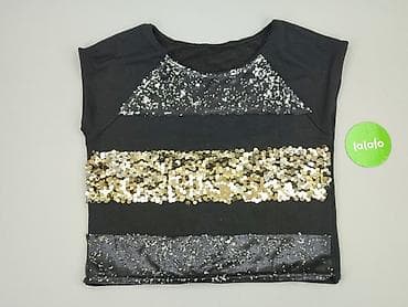 bluzki cekiny plus size: T-shirt damski, rozmiar 3XL — 2