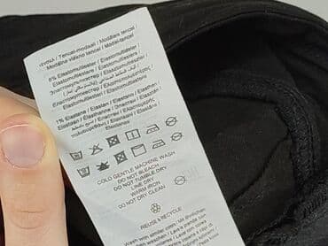 jeansy damskie podarte: ONLY, Material trousers for women, size XS (EU 34) — 5