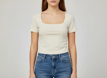 koszulka na ramiączkach jedwabna: Sinsay, T-shirt damski, rozmiar XS — 7