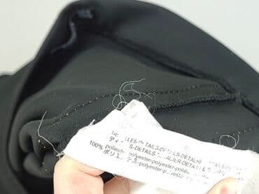 black squad buty: Bershka, Spodnie materiałowe damskie, rozmiar M — 5