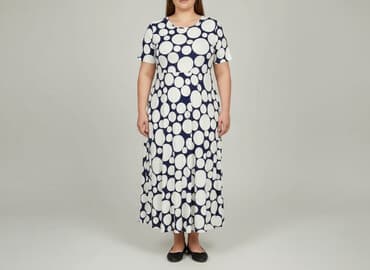 sklep internetowy z sukienkami dla puszystych: Sukienka damska, rozmiar 4XL — 6