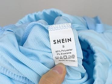 joggersy: Shein, Spodnie 3/4 damskie, rozmiar S — 4