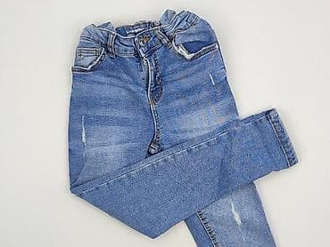 bpc sweter: Spodnie jeansowe, DenimCo, 7 lat, 116/122, stan - Bardzo dobry — 1