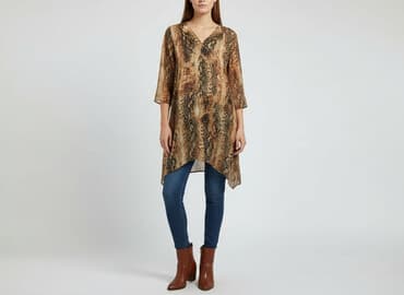 czarne bluzki dekolt v: Sukienka damska, rozmiar L — 7