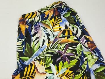 krótkie spodenki z szerokimi nogawkami: Spodnie materiałowe damskie, rozmiar S — 1