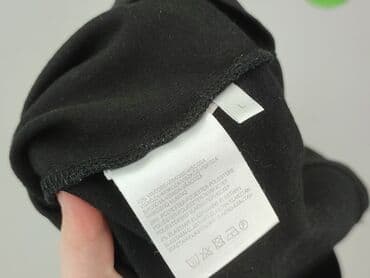 czarna sukienka ze srebrnymi wstawkami: Yessica, Sukienka damska, L — 4