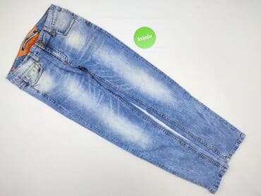 spodnie jeansowe z cyrkoniami: Jeansy dla mężczyzn, M — 2