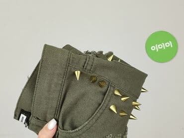 spodenki jeansowe z wysokim stanem pull and bear: Bik Bok, Szorty damskie, rozmiar XS — 6