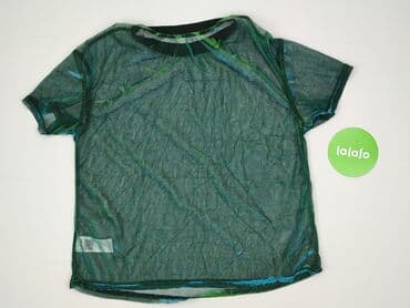 koszulka z długim rękawem w paski: Shein, T-shirt damski, rozmiar XS — 3