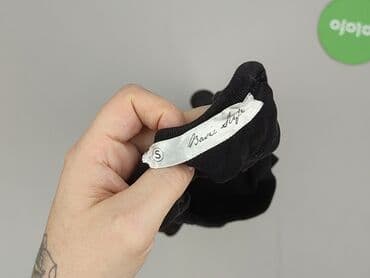 czarne bluzki na ramiączkach: Top damski, rozmiar S — 5