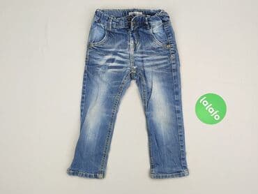 koszula w geometryczne wzory: Jeans, Name it, 2-3 years, 98, condition - Very good — 2