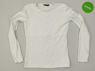 bluzki bawełniane basic: Zara, T-shirt damski, rozmiar M — 2