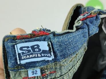spodnie woskowane czarne: Jeans, 1.5-2 years, 92, condition - Good — 4