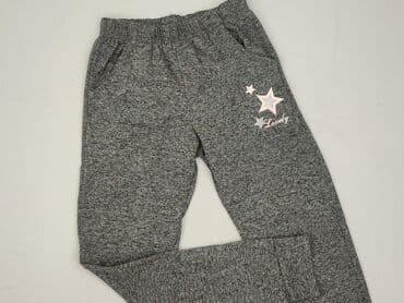czarne rajstopy dla niemowlaka: Sweatpants, 11 years, 140/146, condition - Very good — 1