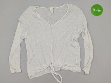 srebrny top h m: H&M, Bluzka damska, L — 2
