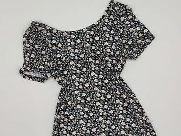 czarna sukienka z długim rękawem sinsay: Sinsay, Sukienka damska, rozmiar M — 1