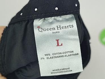 legginsy i stringi: Queen Hearts, Jeansy damskie, rozmiar L — 5