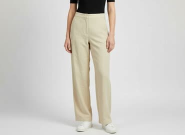 H&M, Material trousers for women, size S